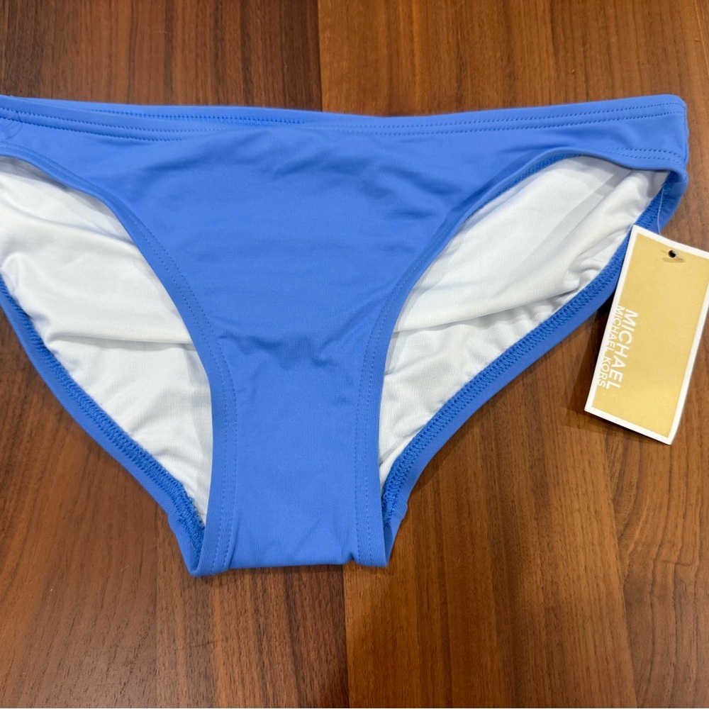 Michael Kors Blue Bikini Swimwear